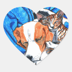 Rescue Love Sticker – Dog & Cat Companions