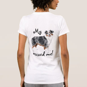 Rescue Miniature American Shepherd T-Shirt