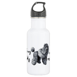 Rescue Miniature Poodle 532 Ml Water Bottle