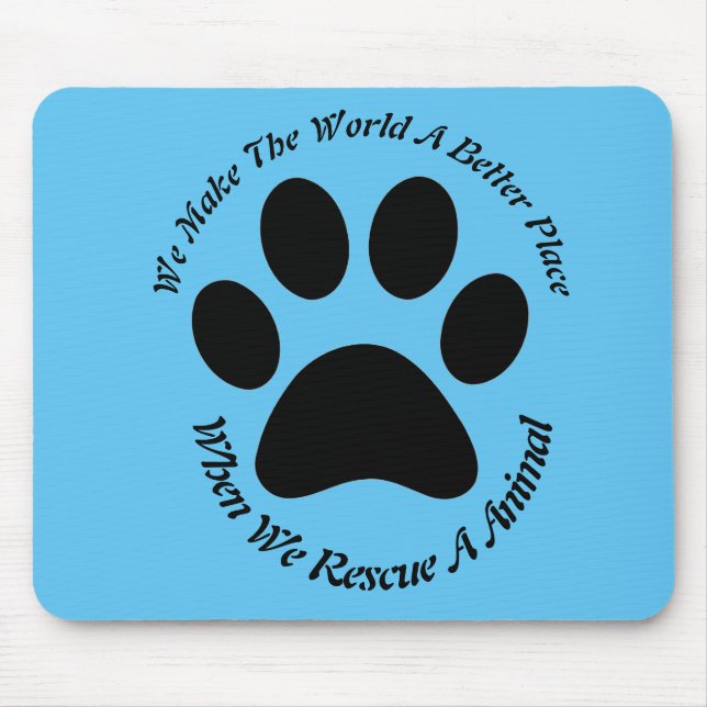 Rescue Mouse Pad by Sommer Hamilton (Front)