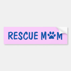 Rescue Mum Bumper Sticker