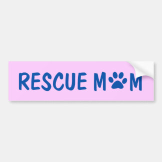 Rescue Mum Bumper Sticker