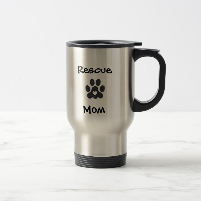 Rescue Mum Travel Mug (Right)