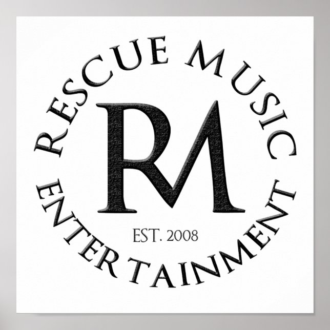 Rescue Music Entertainment Poster (Front)