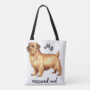 Rescue Norfolk Terrier Tote Bag
