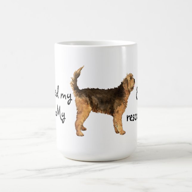 Rescue Otterhound Coffee Mug (Center)