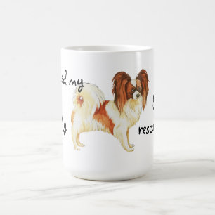 Rescue Papillon Coffee Mug