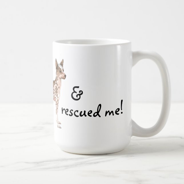 Rescue Peruvian Inca Orchid Coffee Mug (Right)