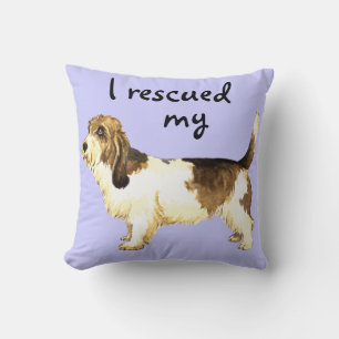 Rescue Petit Basset Griffon Vendéen Cushion