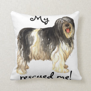Rescue Polish Lowland Sheepdog Cushion