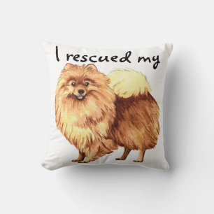 Rescue Pomeranian Cushion