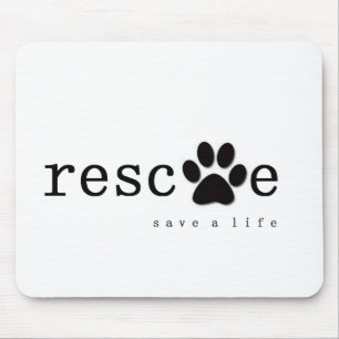 RESCUE - Save A Life Mouse Mat