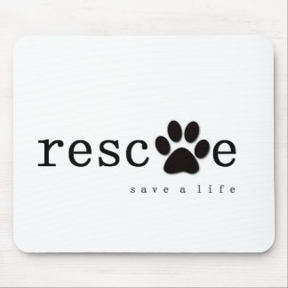 RESCUE -  Save A Life Mouse Mat