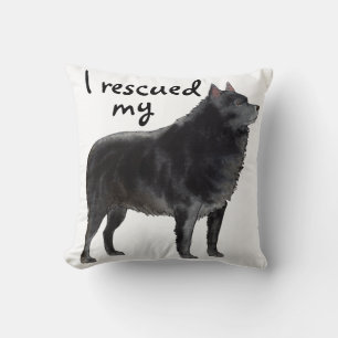 Rescue Schipperke Cushion