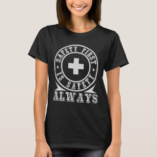 rescue service work paramedic first aider T-Shirt