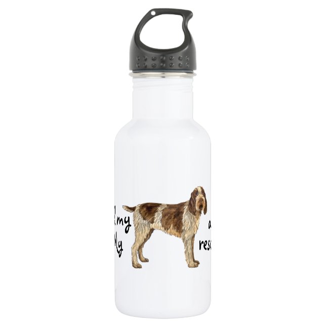 Rescue Spinone 532 Ml Water Bottle (Front)