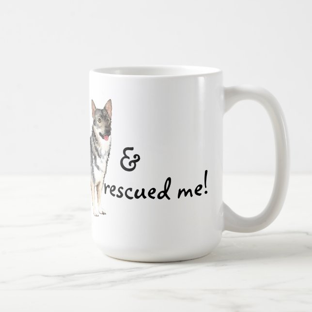 Rescue Swedish Vallhund Coffee Mug (Right)