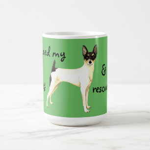Rescue Toy Fox Terrier Coffee Mug