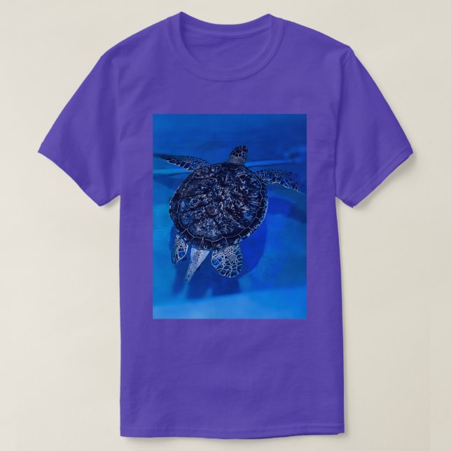 Rescue turtle swimming T-Shirt (Design Front)