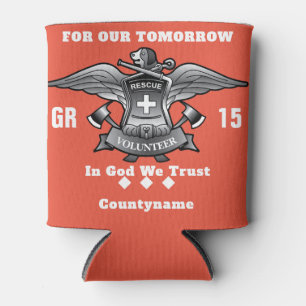 Rescue Volunteer  Can Cooler