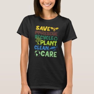 Rescued Animals Animal Rescue Save Bees 1 T-Shirt