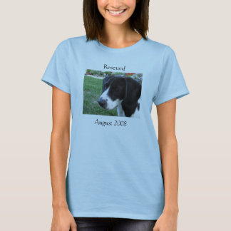 Rescued, August 2008 tshirt