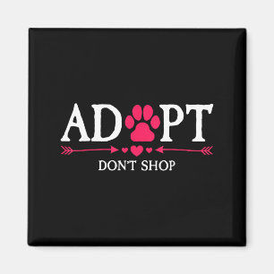 Rescued Is My Favorite Breed Adopt Don't Shop Dog  Magnet