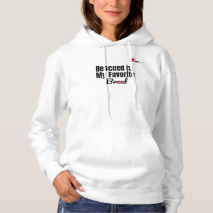 Rescued is My Favourite Breed – Animal Rescue Hoodie