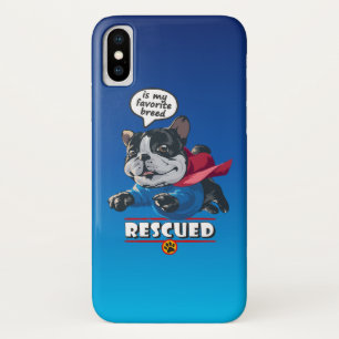 Rescued is my favourite breed   iPhone x case