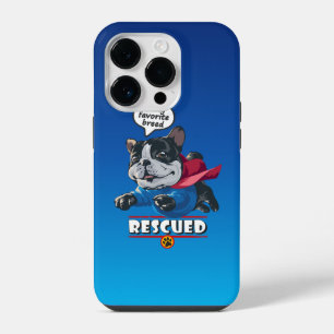 Rescued is my favourite breed   iPhone 14 pro case