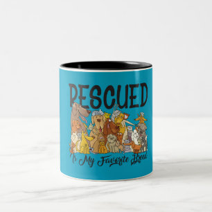 Rescued is my Favourite Breed Mug