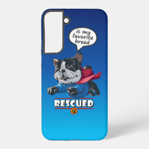 Rescued is my favourite breed   samsung galaxy case