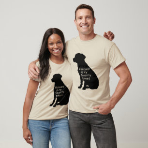 Rescued is my favourite breed T-Shirt
