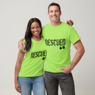 Rescued -  Quarter Sleeve T-shirt