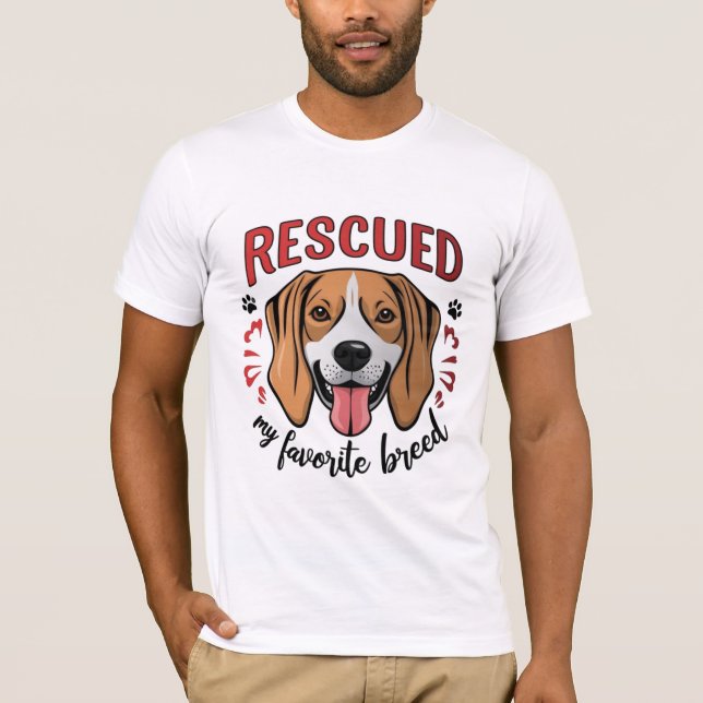 Rescued With Love T-Shirt (Front)