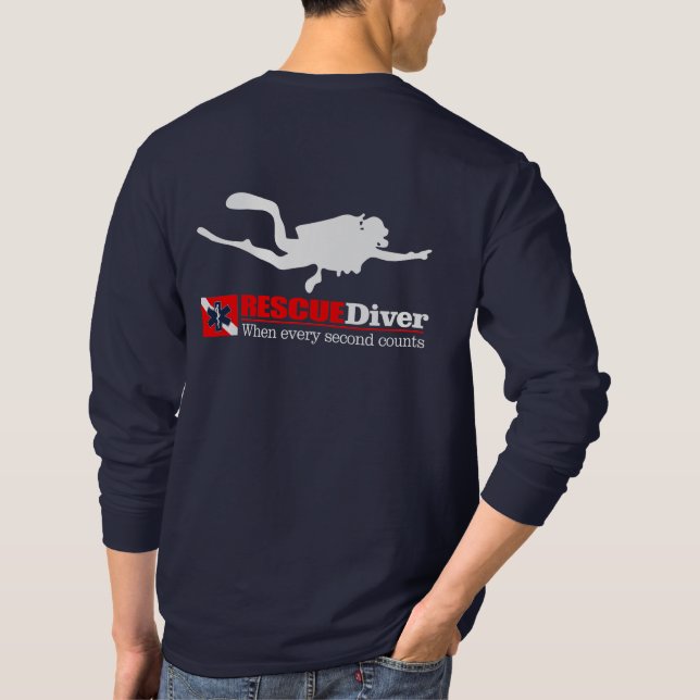 RESCUEDiver T-Shirt (Back)