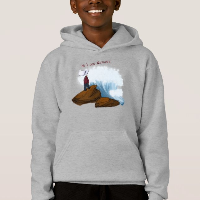 Rescuer Kids Hoodie (Front)