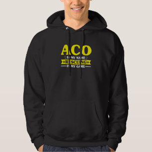 Rescuing Is My Game Aco Animal Control Officer Hoodie