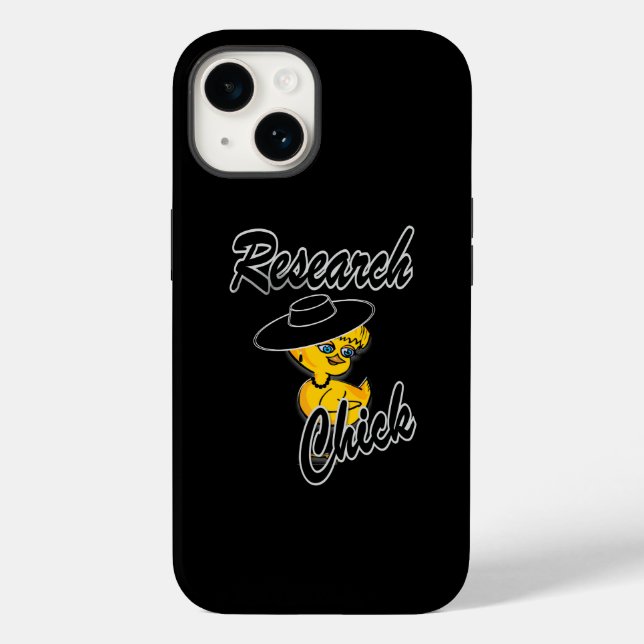 Research Chick #4 Case-Mate iPhone Case (Back)