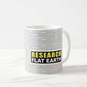 RESEARCH FLAT EARTH MULTI LANGUAGE Classic Mug