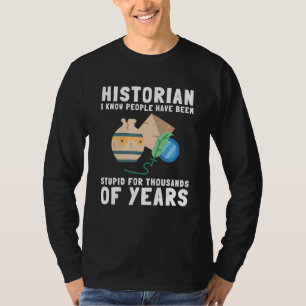 Research Historian Museum Curator And Archivist T-Shirt