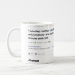 Research Paper Publication on Coffee Mug Gift<br><div class="desc">Did you or someone special just publish a science paper? This customizable coffee mug will make that sense of accomplishment last forever. Get this meaningful gift for yourself, fellow PhD students, friends, and colleagues. Show your appreciation for their support with a unique and funny gift that they'll love and cherish...</div>