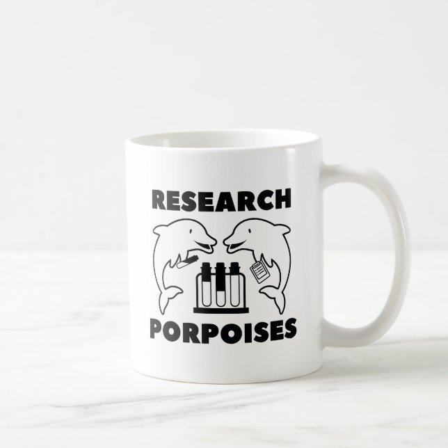Research Porpoises Coffee Mug (Right)