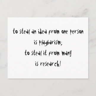 Research Postcard