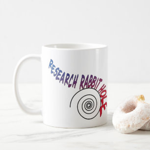 Research Rabbit Hole Coffee Mug
