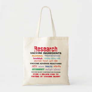 Research Vaccines Tote Bag