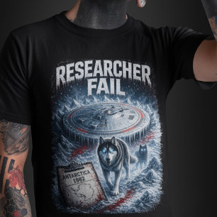 Researcher Fail Men's Dark T-Shirt