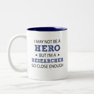 Researcher Humor Novelty Two-Tone Coffee Mug