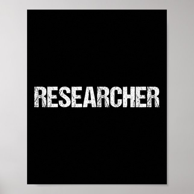 Researcher Simple Title  Poster (Front)