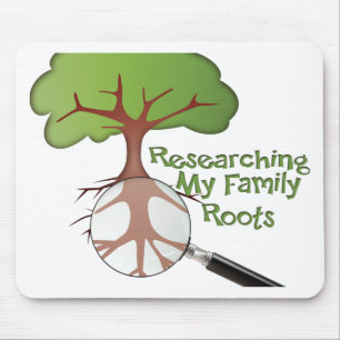 Researching my Family Roots Mouse Mat